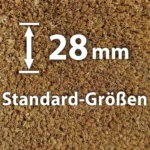 Kokosmatte Natur 28 mm (Standard-Größen)