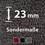 Farbige Kokosmatte 23 mm (Sondermaße)