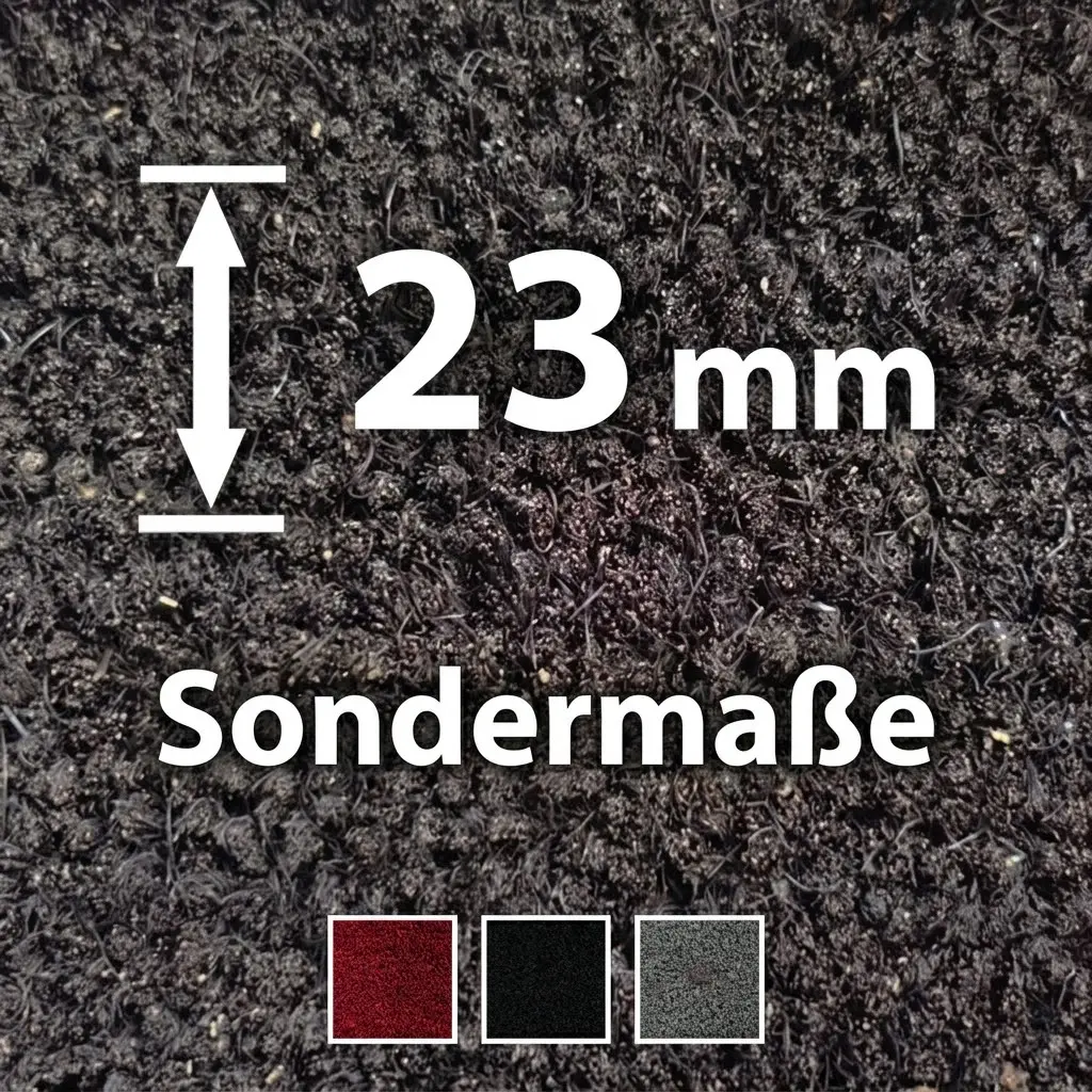 Farbige Kokosmatte 23 mm (Sondermaße)