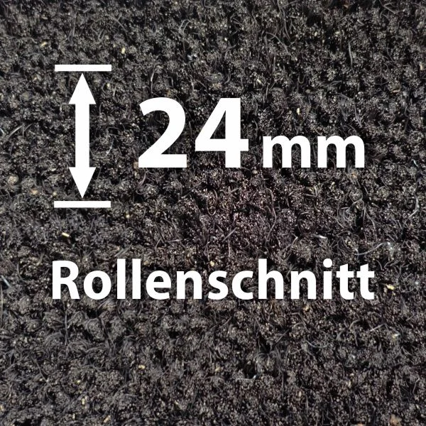 Farbige Kokosmatte 23 mm (Rollenschnitt) - Hochwertige Schmutzfangmatte von Matten24
