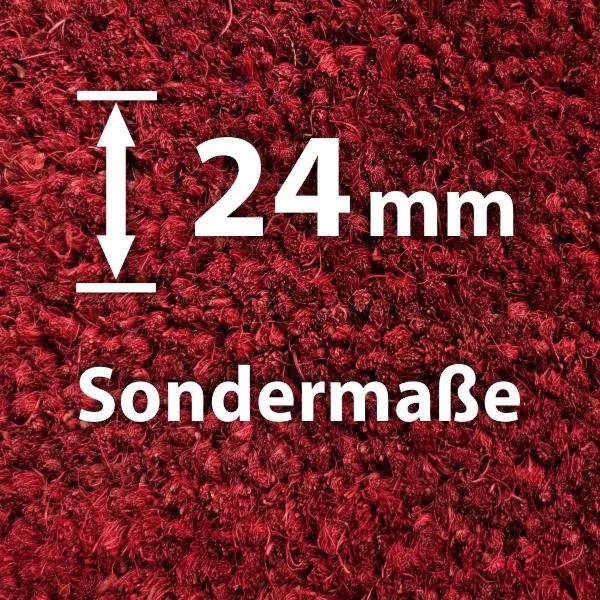 Farbige Kokosmatte 23 mm (Sondermaße) - Hochwertige Schmutzfangmatte von Matten24