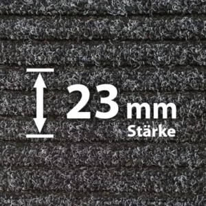 Rauhaaripsmatte 23 mm - Hochwertige Schmutzfangmatte von Matten24